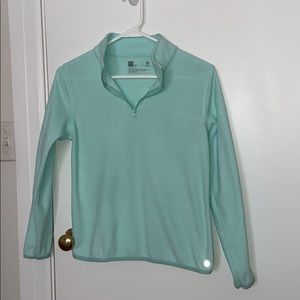 mint green pullover